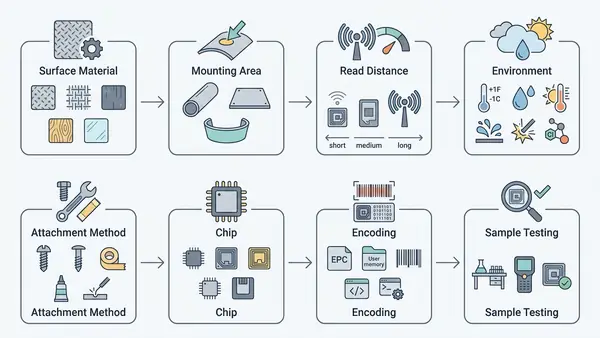RFID metal asset tag selection checklist
