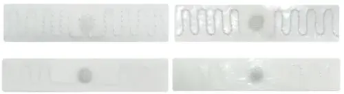 Washable textile RFID laundry tags heat seal application