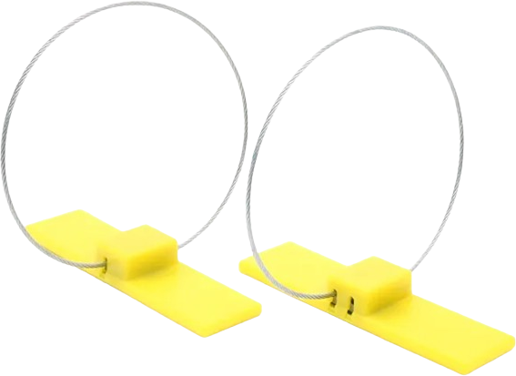 Large UHF RFID cable seal tag