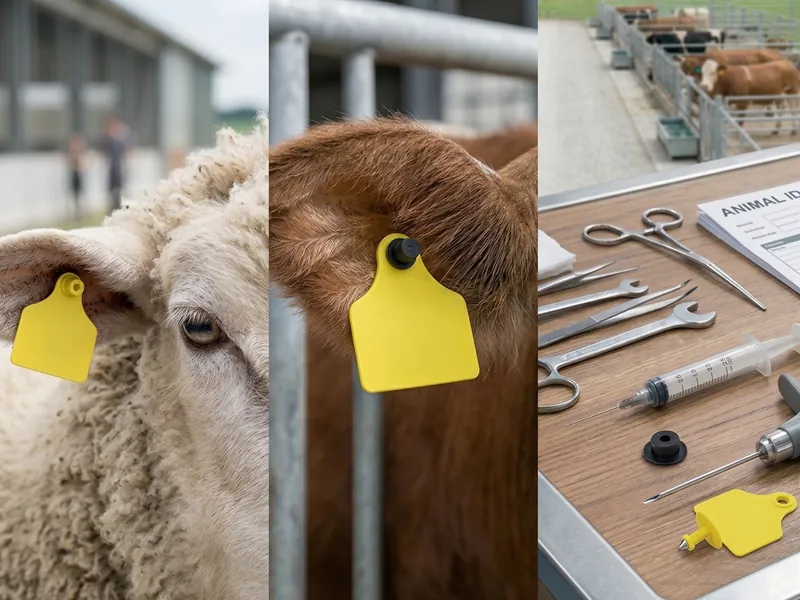 RFID animal tag used for livestock identification