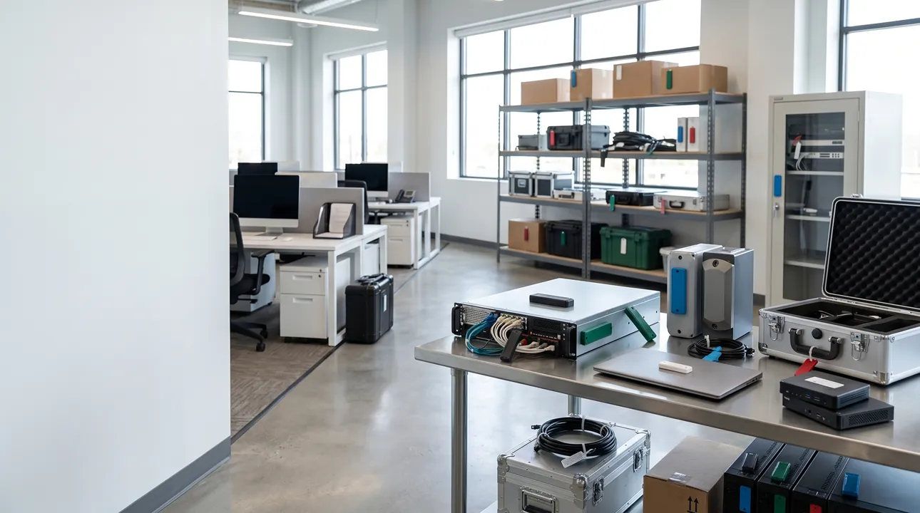 RFID asset tracking for industrial and office equipment