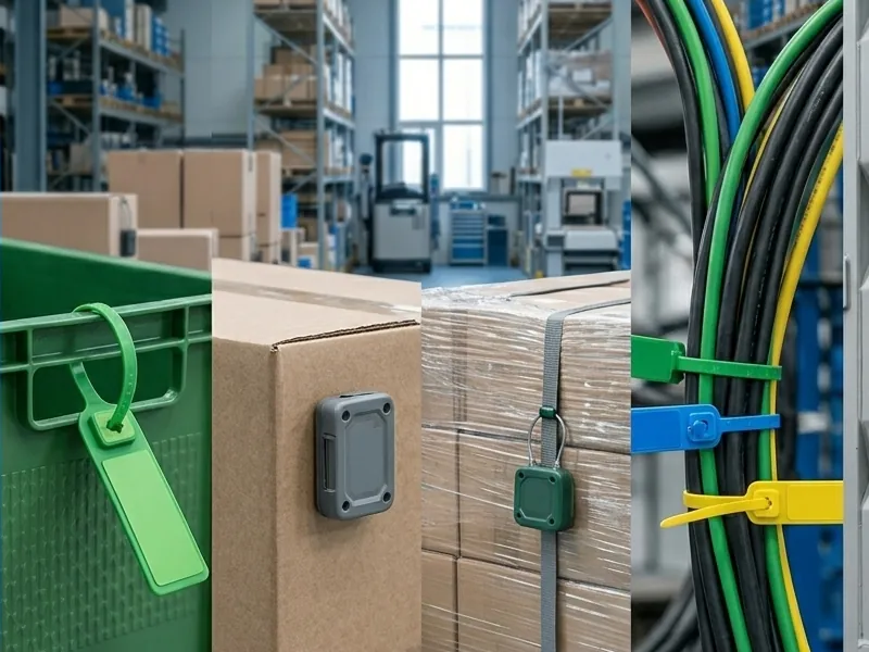RFID seal tie tag used for logistics tracking