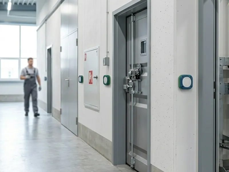 RFID patrol checkpoint tag installed for inspection management