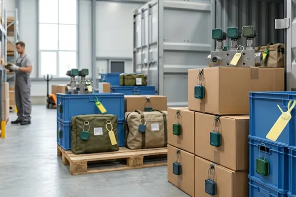 RFID sealed goods handover for responsibility tracking