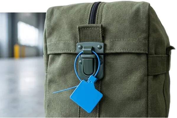 RFID tagged sealed goods for faster inspection