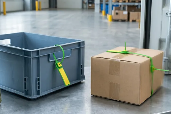 RFID traceability workflow for sealed logistics goods