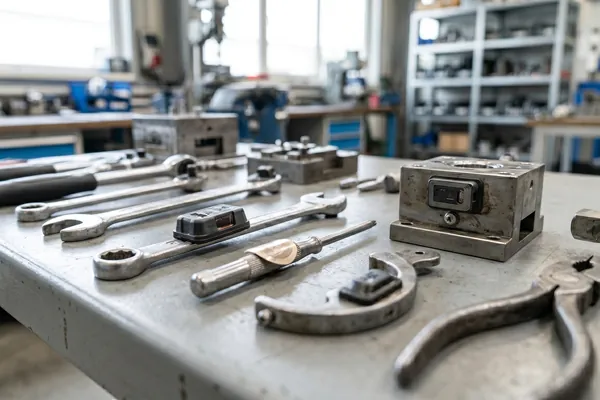 Metal tools requiring RFID anti-metal tag performance