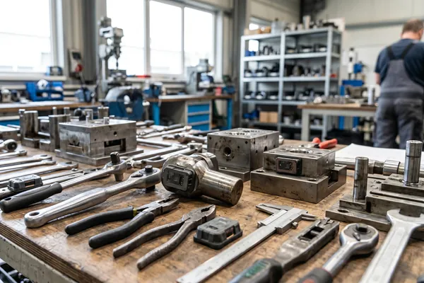 Compact RFID tag placement for small tool mounting space