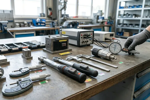 RFID tagged tools for maintenance and calibration records